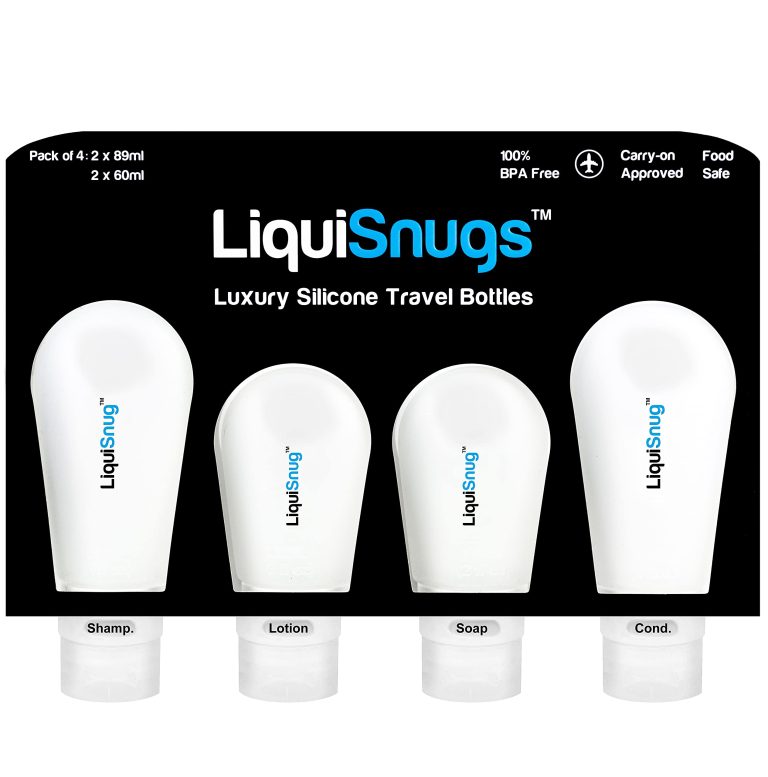 Travel Without Worry: LiquiSnugs Premium Leak Proof Silicone Bottles Bring Peace and Order to Your Toiletries