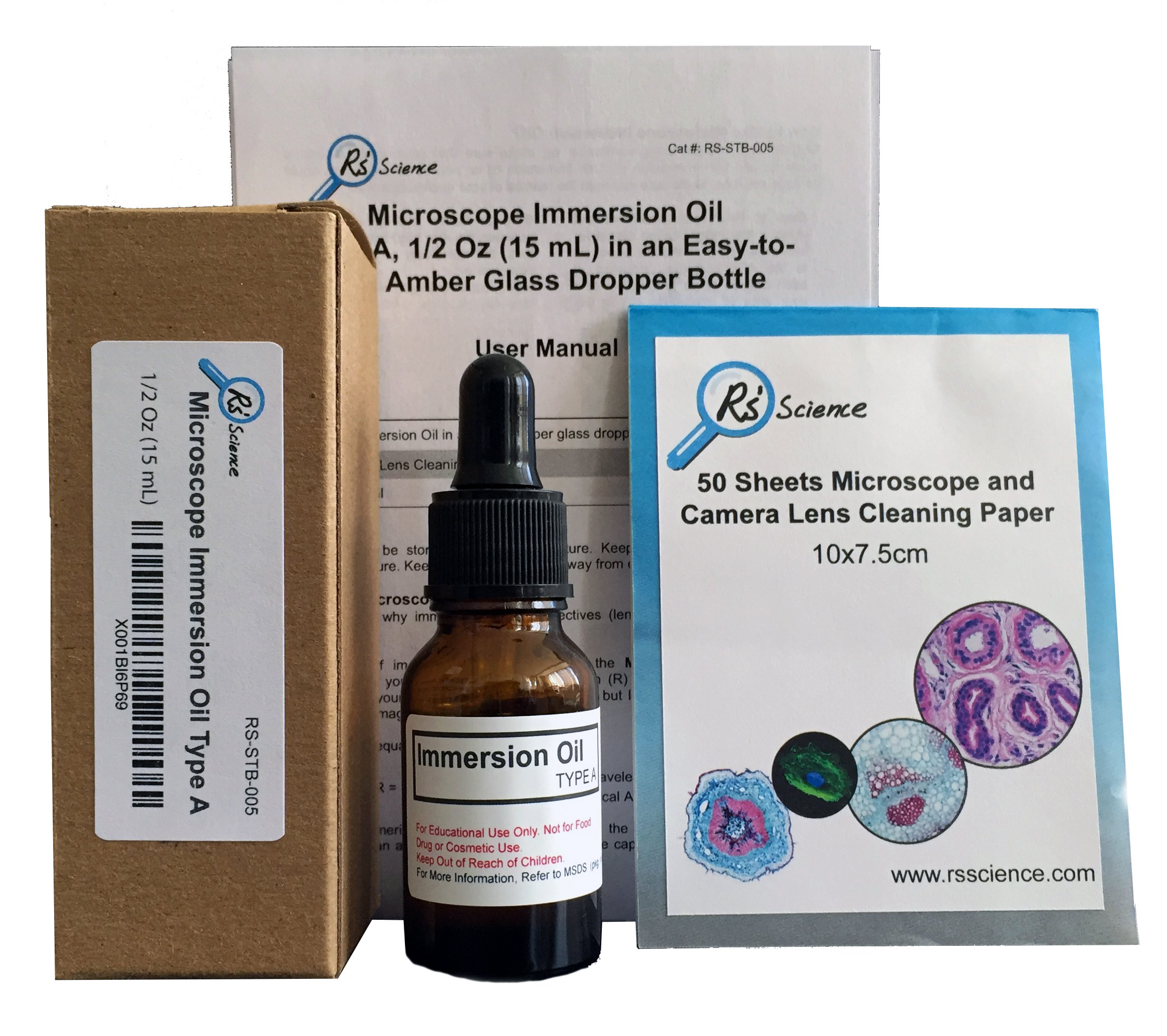 Microscope Immersion Oil Type A: A Practical Look at the 1/2 Oz Dropper Bottle