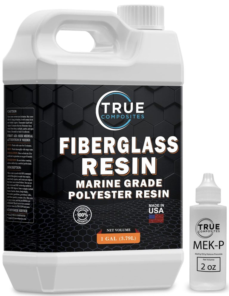 Feel the Pride of a Perfect Repair: True Composites Marine Grade Polyester Resin Kit for Boat Building and Woodworking