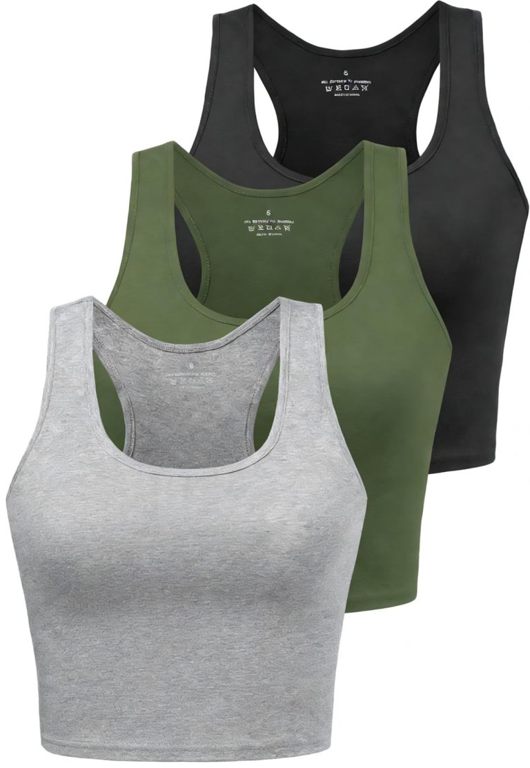 Feel the Freedom in Porvike Sports Crop Tank Tops: Your Go-To Cropped Workout Tops for Yoga, Running, and Daily Adventures