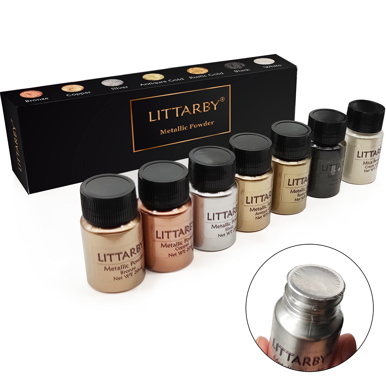 Metallic Pigment Powder for Epoxy Resin: A Practical Look at Copper, Silver, Gold, Black, and Pearl White Mica Options