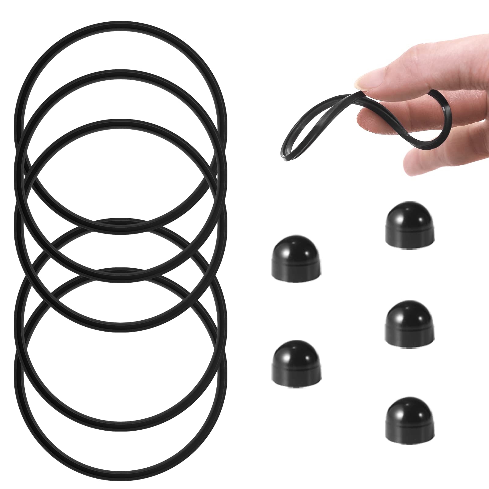 MLKSI Seal Replacement and Rubber Stopper for Contigo Snapseal Coffee Travel Mug – 10 Pack Silicone Sealing Ring Stopper Lid (SET55) Review