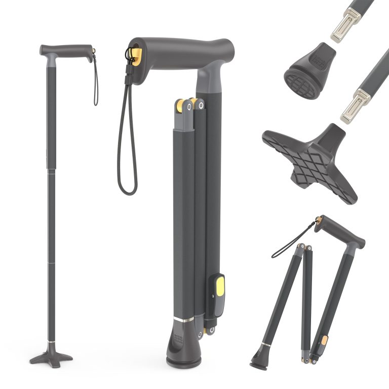 Rediscover Freedom and Confidence with the Michael Graves Quick Fold Walking Cane – Your Stylish, Foldable Companion for Every Step