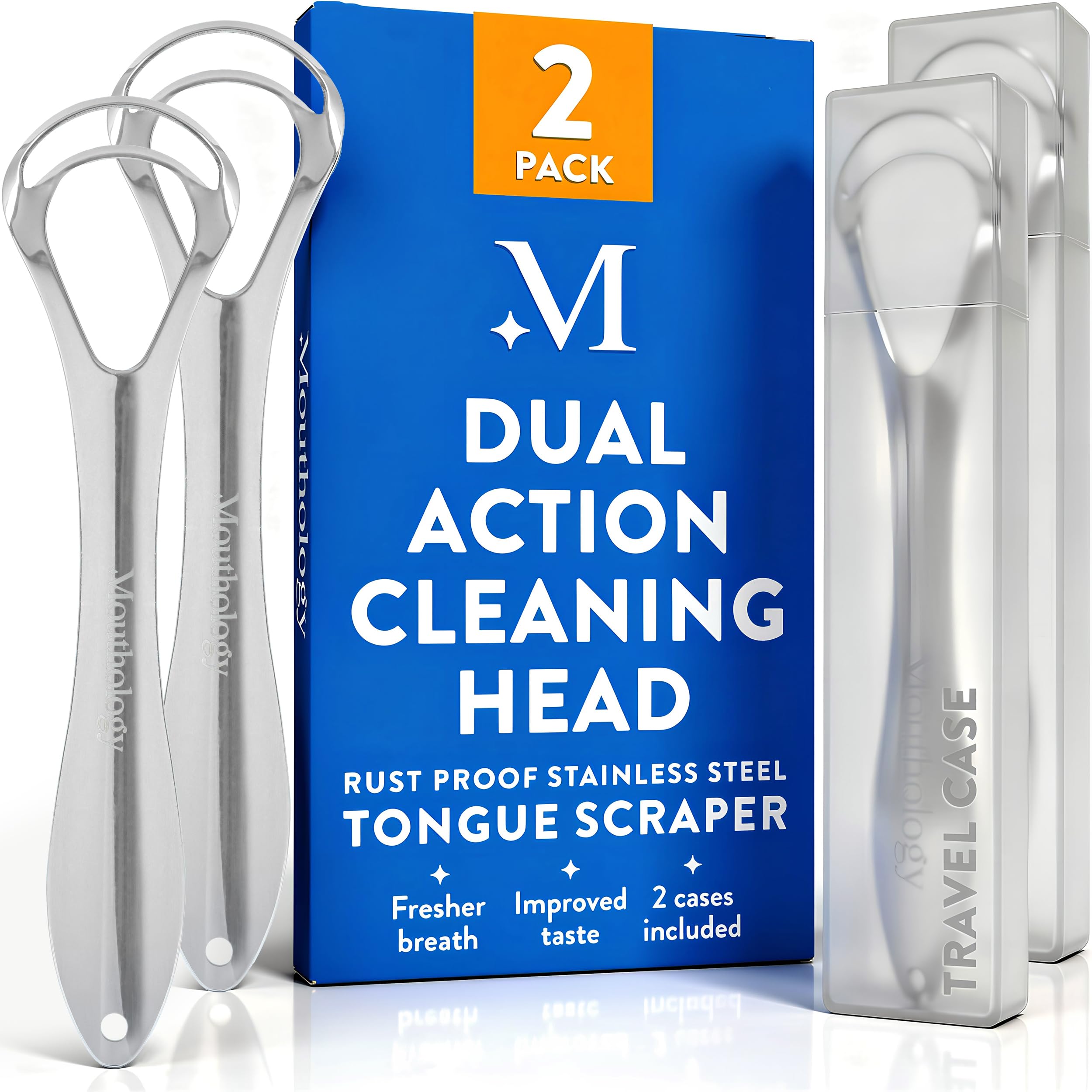 Mouthology Tongue Scraper 2-Pack: A Practical Look at Stainless Steel Tongue Cleaning for Bad Breath