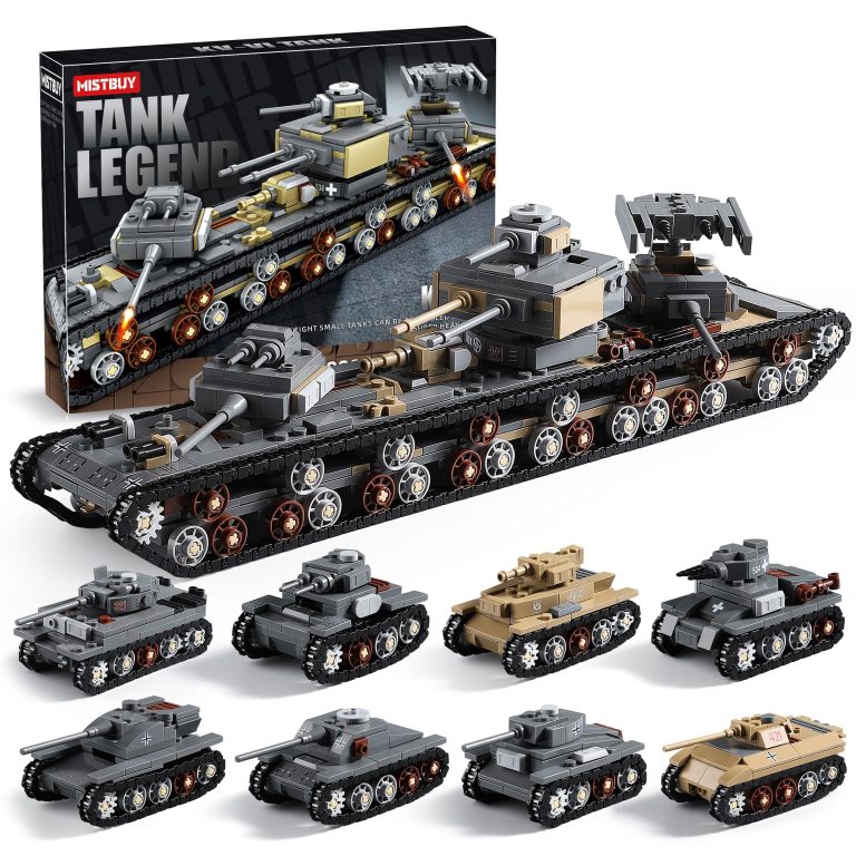 Bring History to Life: 1165-Piece WW2 Army Tank Toys Building Sets Compatible with Lego – Endless Battlefield Adventures Await Your Young Co