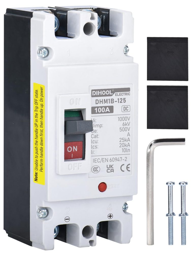 Feel the Confidence of Reliable Power: DIHOOL Main 100 Amp DC Circuit Breaker for Your Boat, Trolling Motor, or Marine Setup