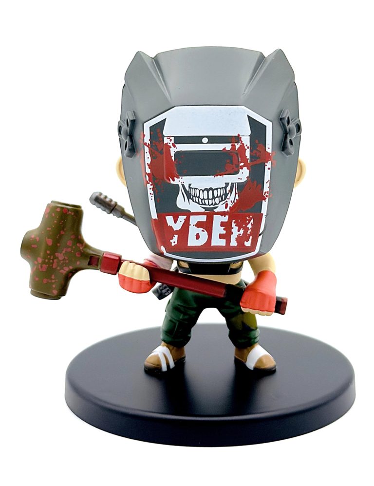 Bring the adrenaline of Escape from Tarkov to life with the Tagilla figurine replica – a gritty, collectible statue that turns your gaming c