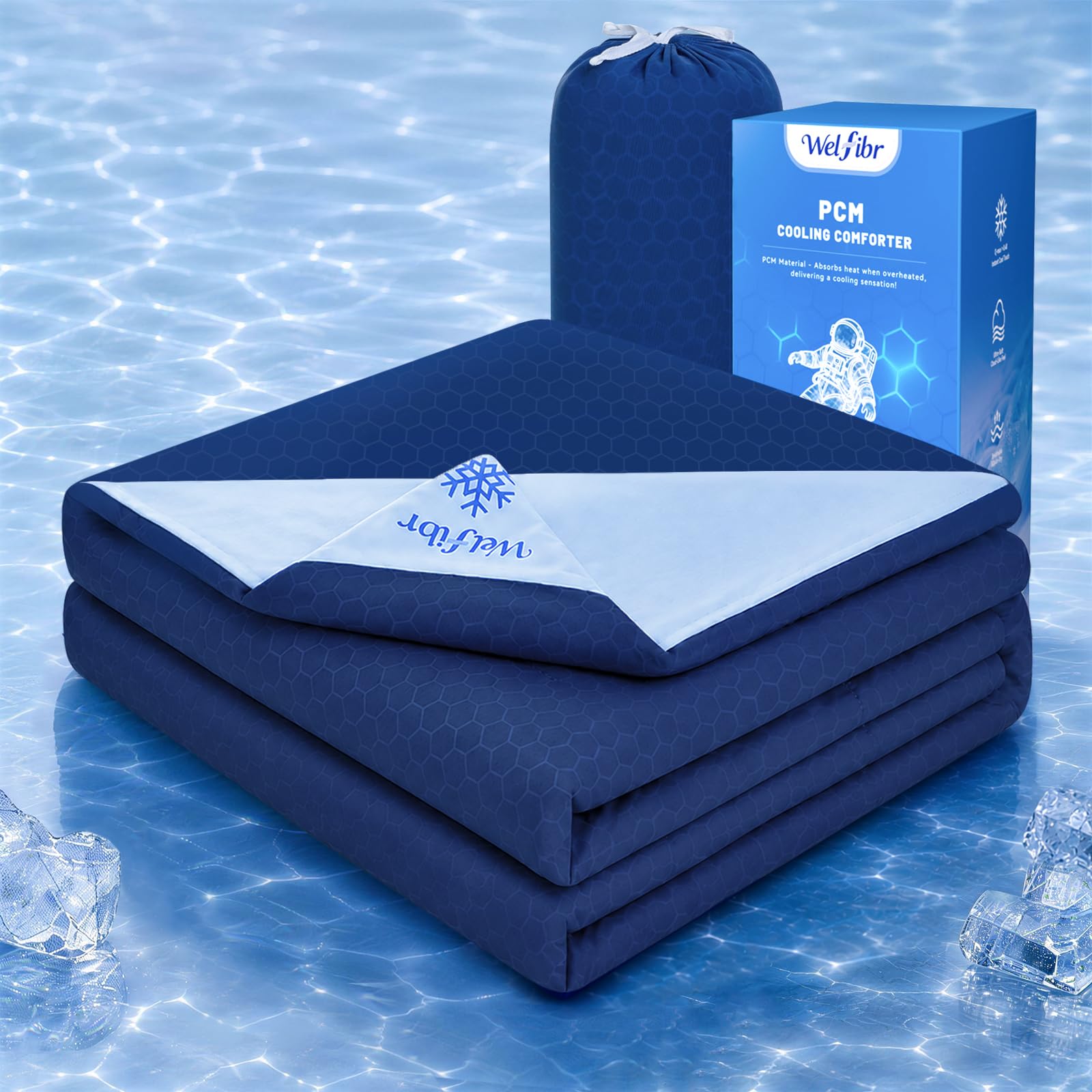 Welfibr Cooling Blanket for Hot Sleepers: PCM Tech Meets Practical Use