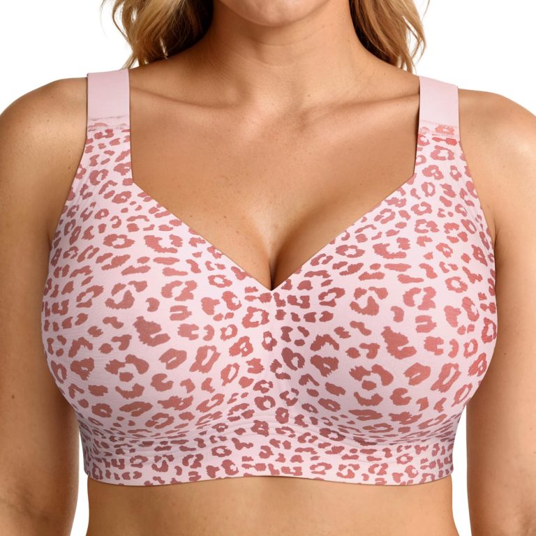 Wake Up to Effortless Confidence: LetsJoli Jelly Bras for Women Push Up Bra Wireless No Underwire Supportive Full Coverage Plus Size for Old