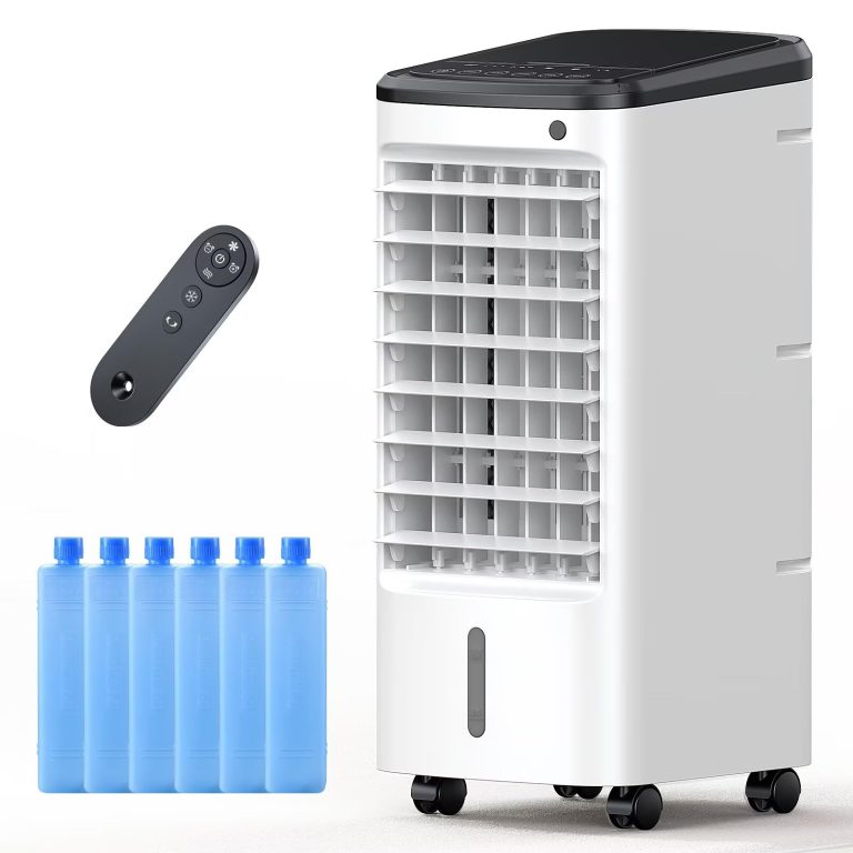 Escape the Heat: Experience Cool, Quiet Bliss with the FLOWBREEZE Windowless Portable Air Conditioner – Your Hoseless, Ductless Oasis