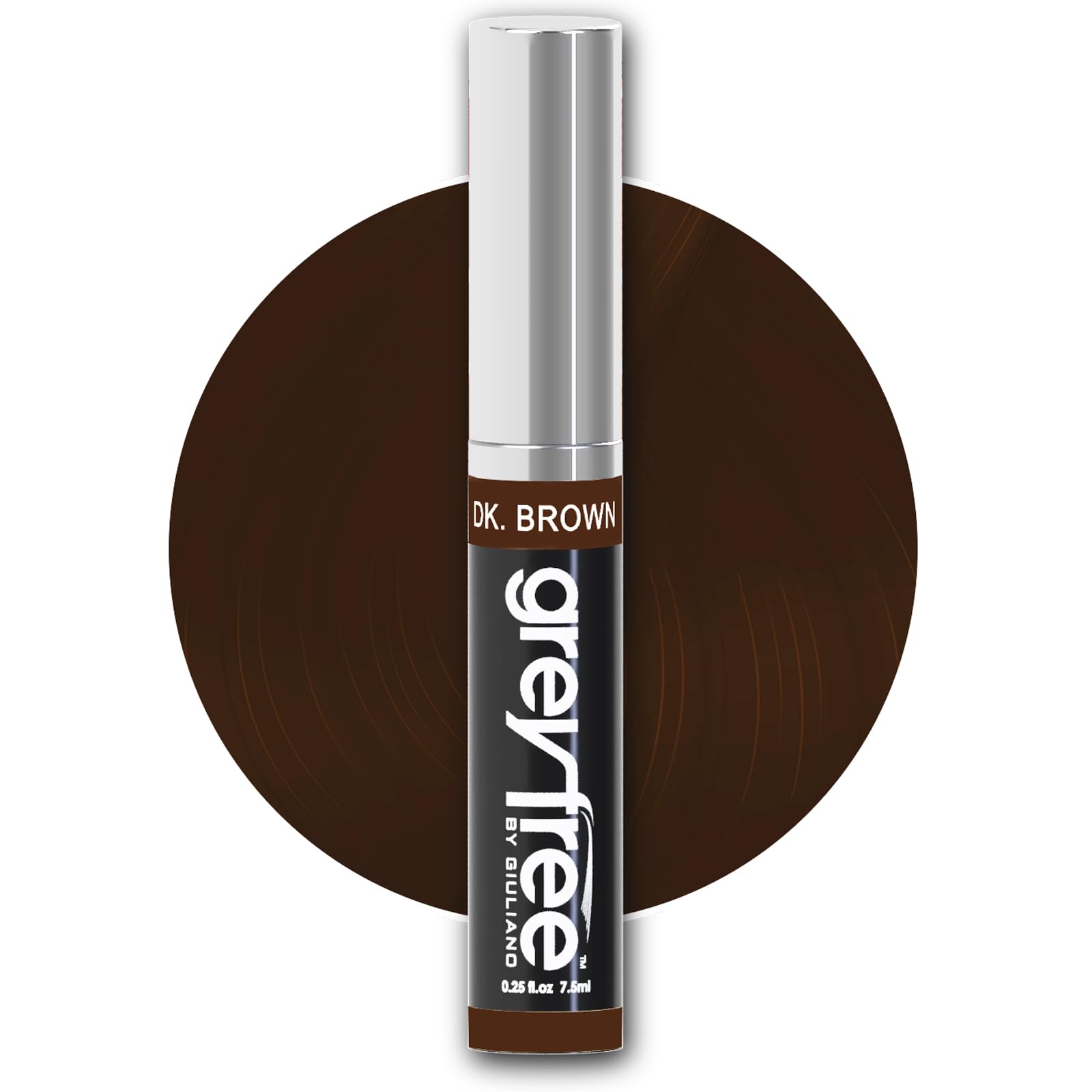 Greyfree Hair Mascara Root Touch-Up for Gray Hair: A Practical Concealer for Hairlines, Brows, and Beard (Dark Brown Review)