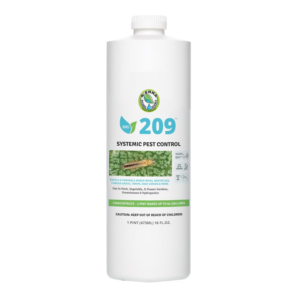 Sierra Natural Science SNS-209 Systemic Concentrate (1 Pint): A Plant Pest Control Option Worth Considering